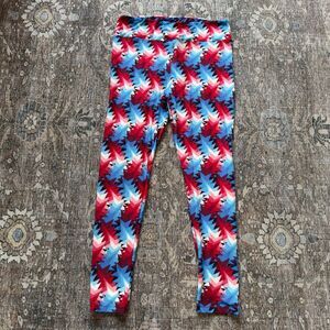 LulaRoe Patterned Leggings • size tall & curvy